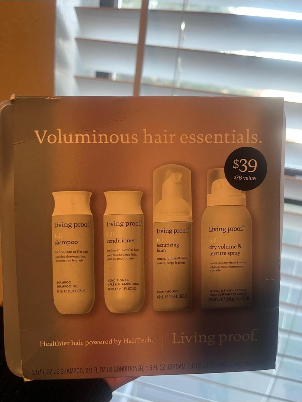 Living Proof Voluminous Hair Essentials Kit - Cream